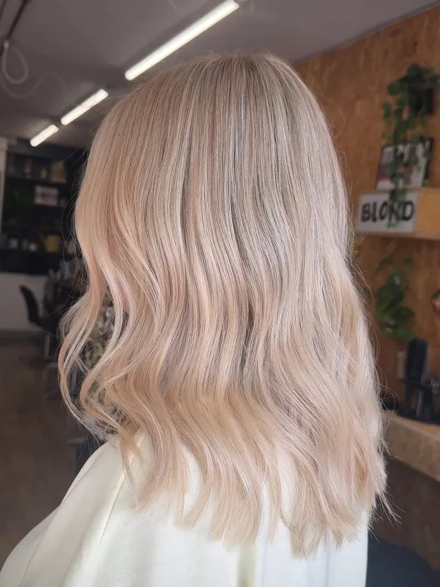Sun-kissed summer blonde